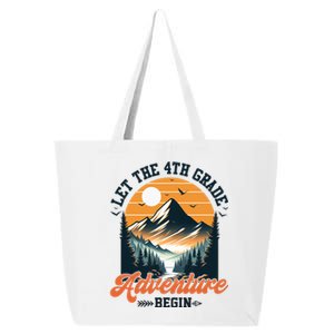 Let The 4th Grade Adventure Begin Back To School Teacher 25L Jumbo Tote