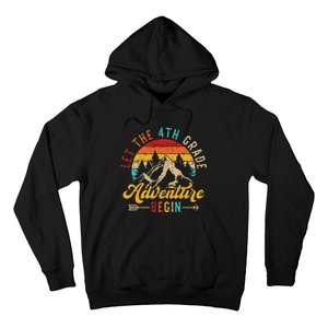 Let The 4th Grade Adventure Begin Back To School Teachers Hoodie