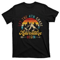 Let The 4th Grade Adventure Begin Back To School Teachers T-Shirt