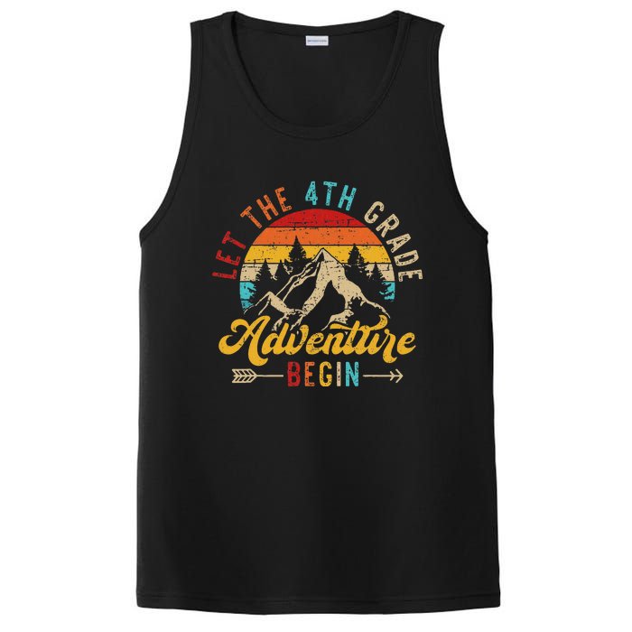 Let The 4th Grade Adventure Begin Back To School Teachers PosiCharge Competitor Tank