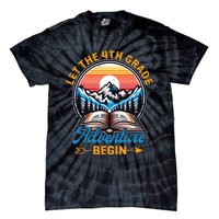 Let The 4th Grade Adventure Begin Teacher Back To School Tie-Dye T-Shirt