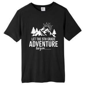 Let The 5th Grade Adventure Begin Back To School Tall Fusion ChromaSoft Performance T-Shirt