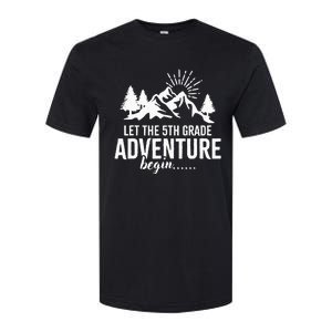 Let The 5th Grade Adventure Begin Back To School Softstyle CVC T-Shirt