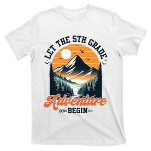 Let The 5th Grade Adventure Begin Back To School Teacher T-Shirt