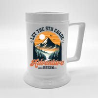 Let The 5th Grade Adventure Begin Back To School Teacher Beer Stein