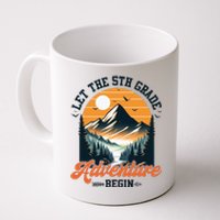 Let The 5th Grade Adventure Begin Back To School Teacher Coffee Mug