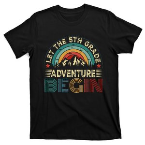 Let The 5th Grade Adventure Begin Teacher Fun T-Shirt