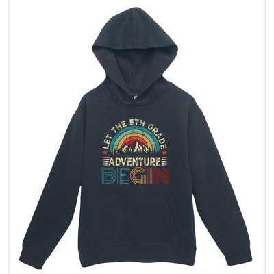 Let The 5th Grade Adventure Begin Teacher Fun Urban Pullover Hoodie