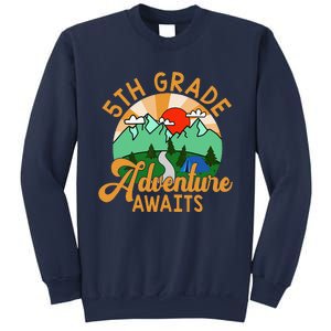 Let The 5th Grade Adventure Begin Teacher Back To School Sweatshirt