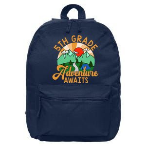 Let The 5th Grade Adventure Begin Teacher Back To School 16 in Basic Backpack