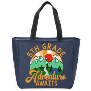 Let The 5th Grade Adventure Begin Teacher Back To School Zip Tote Bag