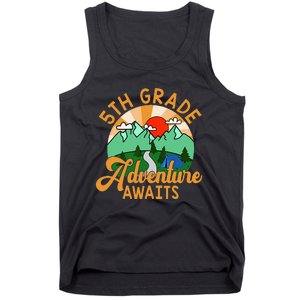 Let The 5th Grade Adventure Begin Teacher Back To School Tank Top