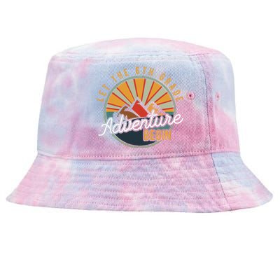 Let the 6th Grade Adventure Begin Sixth Grade Teacher Tie-Dyed Bucket Hat