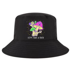 Lets Take A Trip Magic Mushroom Hallucinogen Gift Cool Comfort Performance Bucket Hat