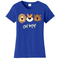 Lion Tiger And Bear Oh My Fun Jungle Zoo Animal Lover Gift Women's T-Shirt