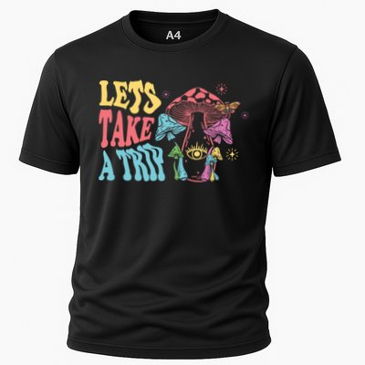 Lets Take A Trip Mushroom Colorful Performance Shirt