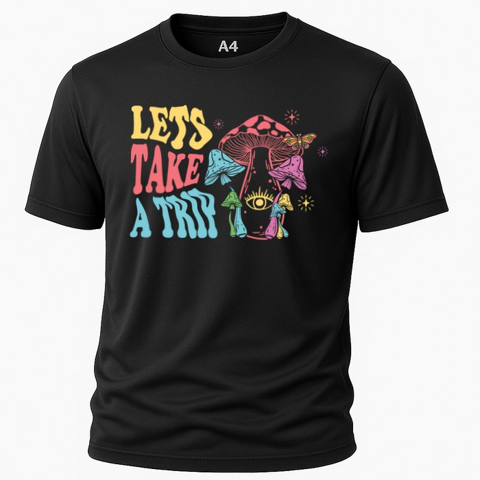 Lets Take A Trip Mushroom Colorful Performance Shirt