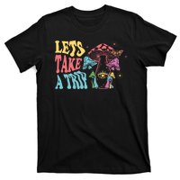 Lets Take A Trip Mushroom Colorful T-Shirt