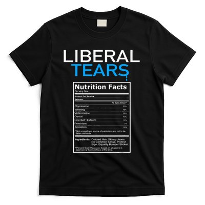 Liberal Tears Anti Liberal Pro Trump Republican Gift T-Shirt