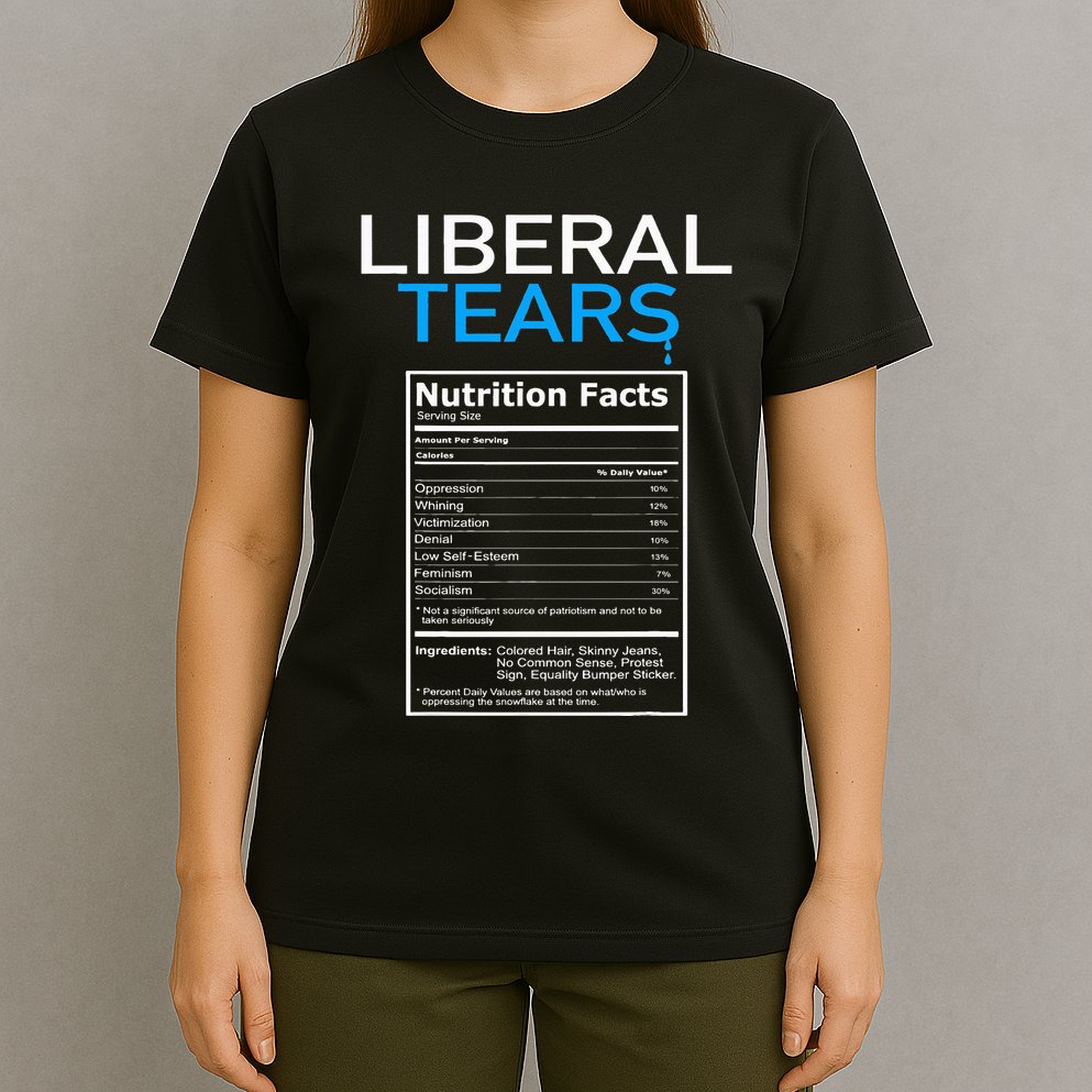 Liberal Tears Anti Liberal Pro Trump Republican Gift T-Shirt