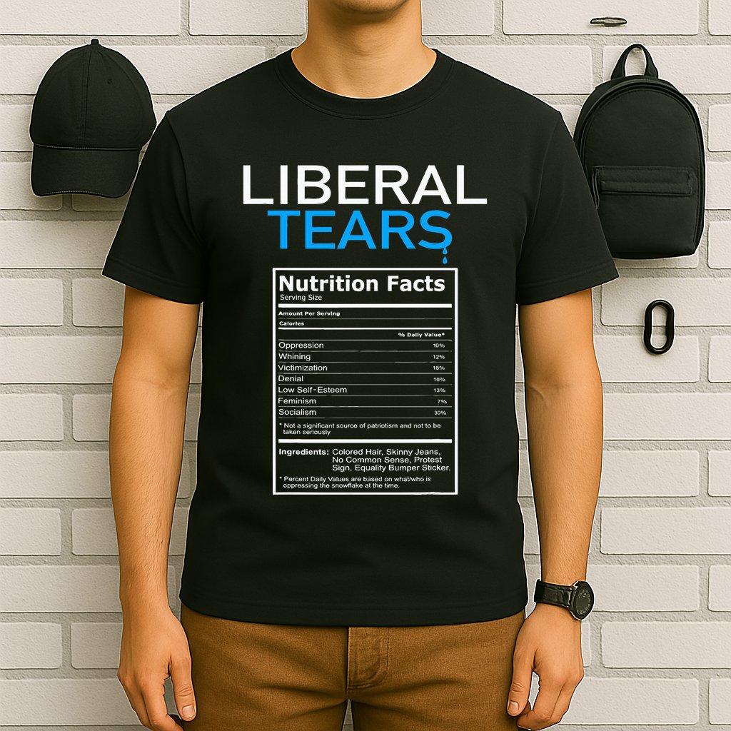 Liberal Tears Anti Liberal Pro Trump Republican Gift T-Shirt