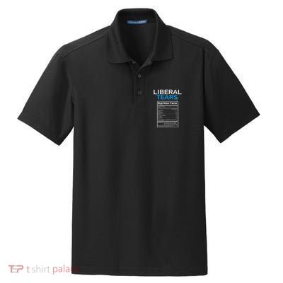 Liberal Tears Anti Liberal Pro Trump Republican Gift Dry Zone Grid Polo