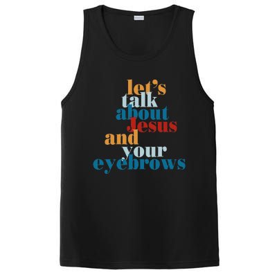 Let's Talk About Jesus and Your Eyebrows  PosiCharge Competitor Tank