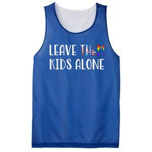 Leave Them Alone Mesh Reversible Basketball Jersey Tank