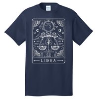 Libra Tarot Art Libra Zodiac Sign Libra Birthday Month Tall T-Shirt