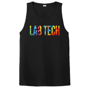 Lab Tech Appreciation Day Tie Dye For Women For Work PosiCharge Competitor Tank