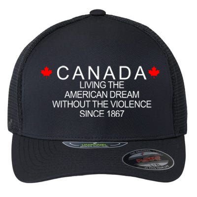 Living The American Dream Since 1867 Canada Flexfit Unipanel Trucker Cap