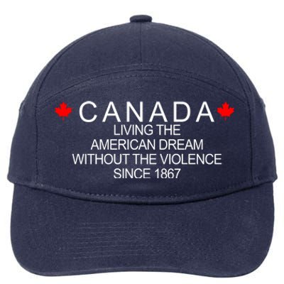 Living The American Dream Since 1867 Canada 7-Panel Snapback Hat