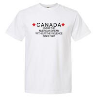 Living The American Dream Since 1867 Canada Garment-Dyed Heavyweight T-Shirt