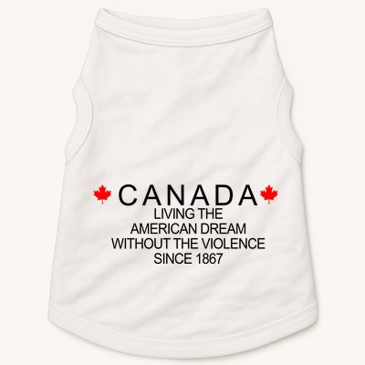 Living The American Dream Since 1867 Canada Doggie Tank