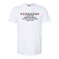 Living The American Dream Since 1867 Canada Softstyle CVC T-Shirt