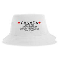 Living The American Dream Since 1867 Canada Sustainable Bucket Hat