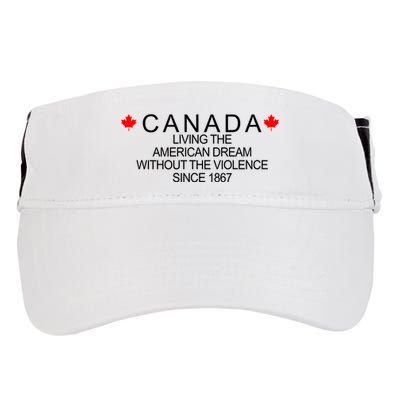 Living The American Dream Since 1867 Canada Adult Drive Performance Visor