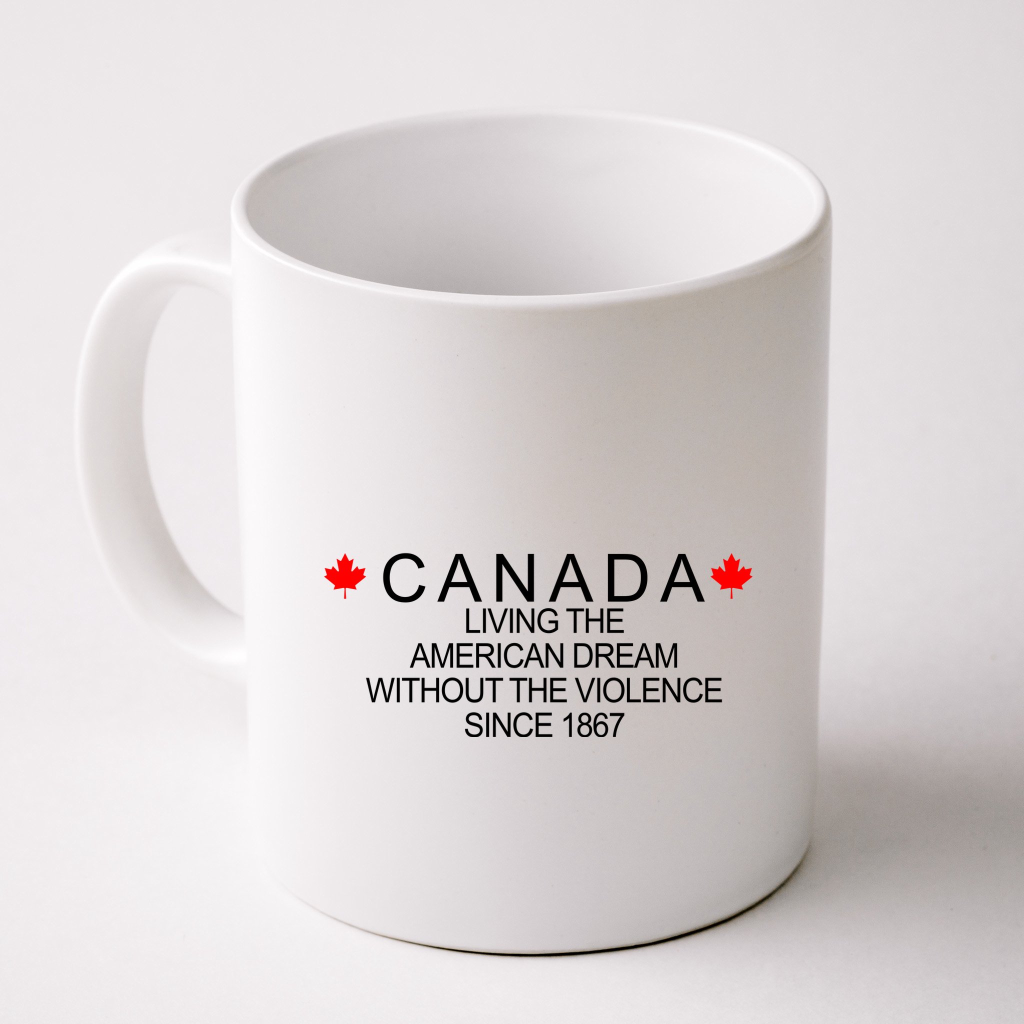 Living The American Dream Since 1867 Canada Mug