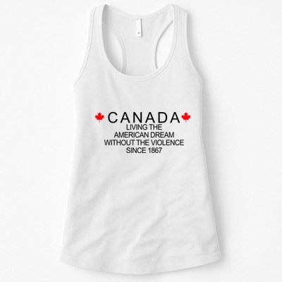 Living The American Dream Since 1867 Canada Womens Tank Top