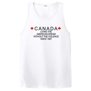 Living The American Dream Since 1867 Canada PosiCharge Competitor Tank