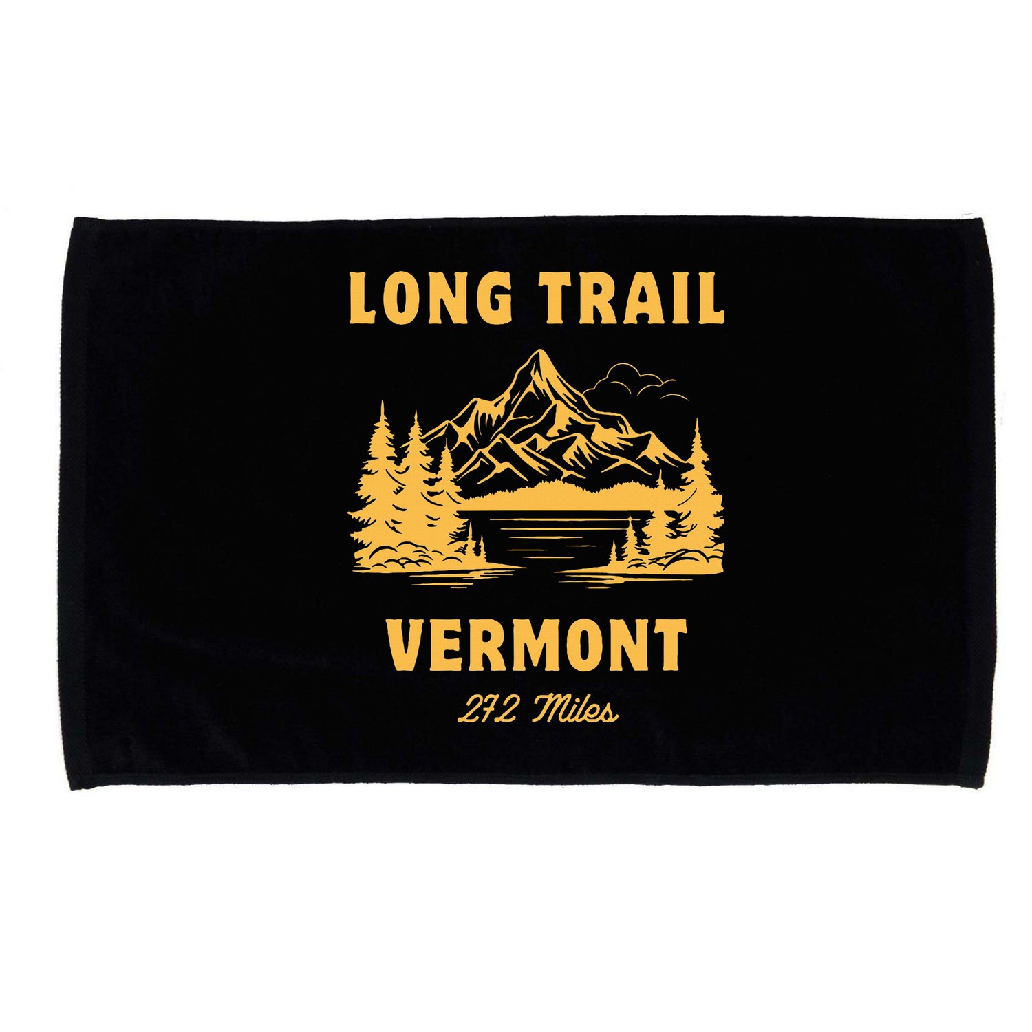 Long Trail America Usa Vermont Long Distance Hiking Mountains Camping Microfiber Hand Towel