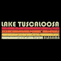Lake Tuscaloosa Alabama Funny Fishing Camping Summer Gift Cooling Performance Crew T-Shirt