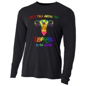 LetS Talk About The Elephant In The Womb Cooling Performance Long Sleeve Crew