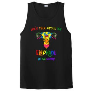 LetS Talk About The Elephant In The Womb PosiCharge Competitor Tank