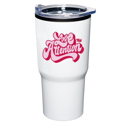 Love The Attention Funny Retro Tumbler