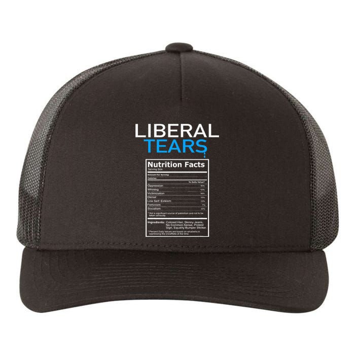 Liberal Tears Anti Liberal Pro Trump Republican Gift Yupoong Adult 5-Panel Trucker Hat