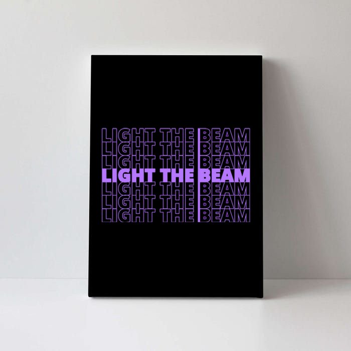 Light The Beam Canvas