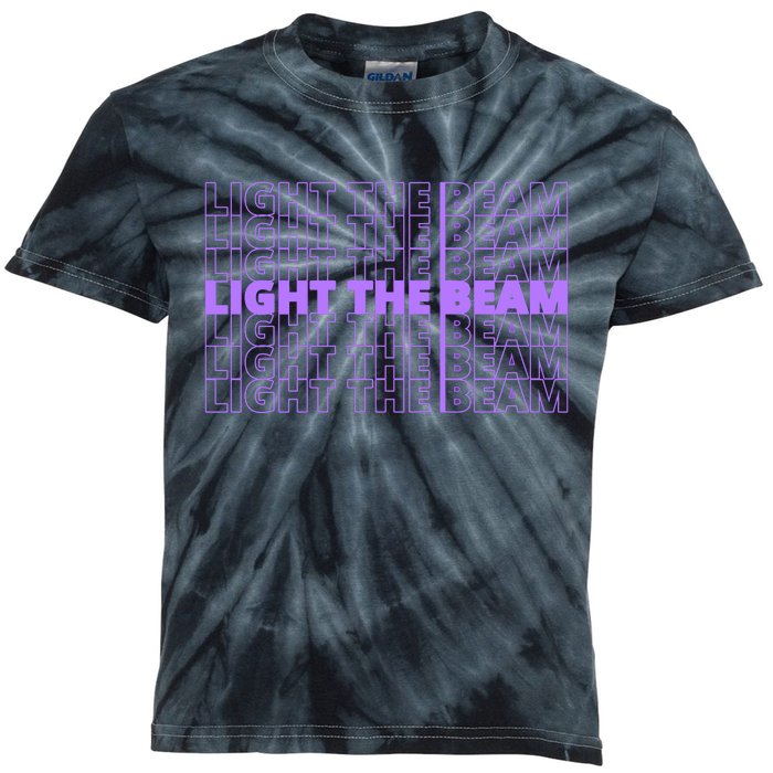 Light The Beam Kids Tie-Dye T-Shirt