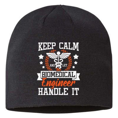 Let The Biomedical Engineer Handle It Bioengineer Biomed Sustainable Beanie