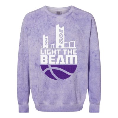 Light the Beam Sacramento Colorblast Crewneck Sweatshirt